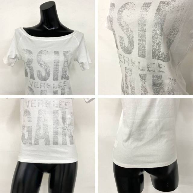 オフショルビッグロゴTシャツ
