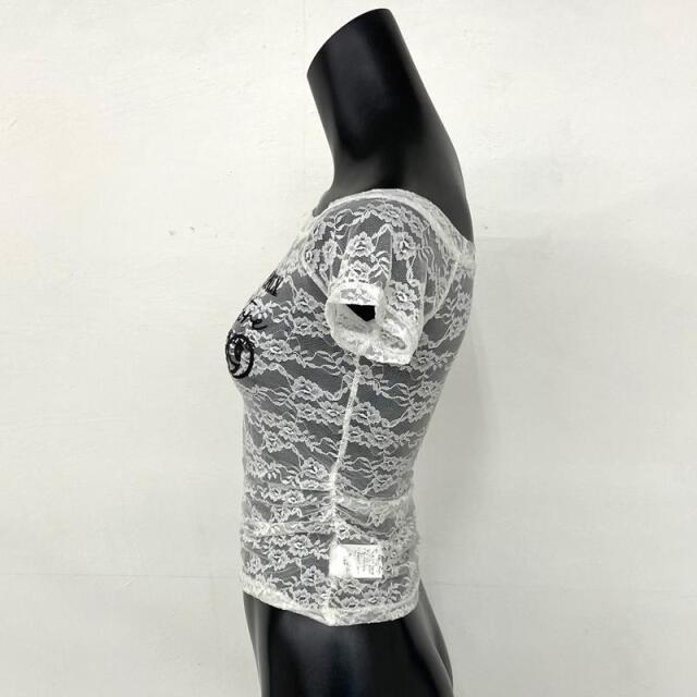 レースワンショルダートップス
