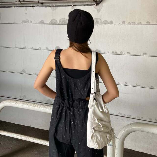 ストーンカットサロペット