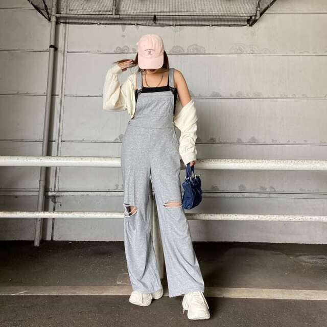 ストーンカットサロペット