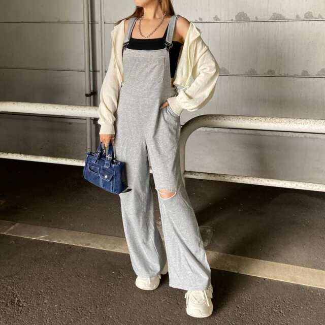 ストーンカットサロペット