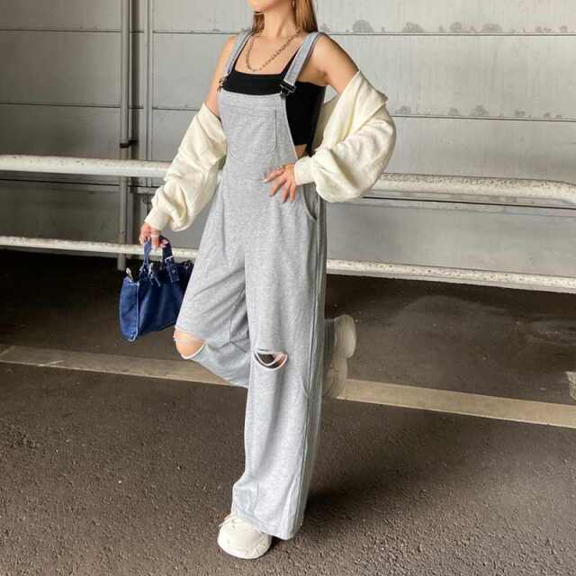 ストーンカットサロペット