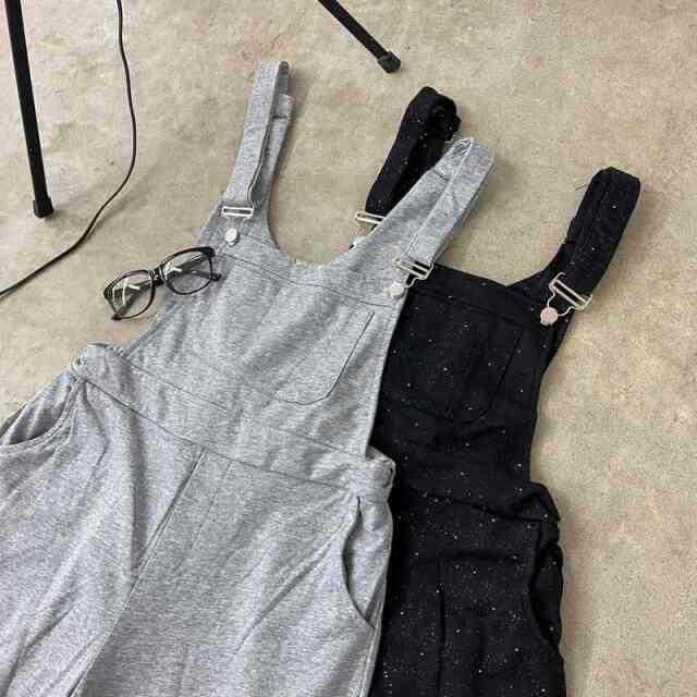 ストーンカットサロペット