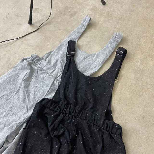 ストーンカットサロペット