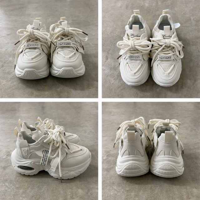 厚底エアー風スニーカー