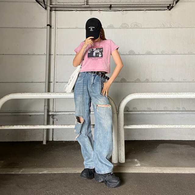 ブリーチ転写ショートTシャツ