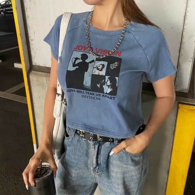 ブリーチ転写ショートTシャツ