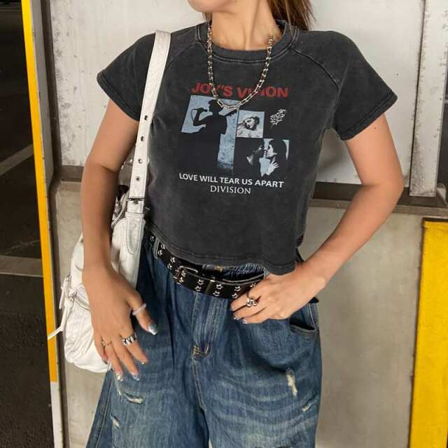 ブリーチ転写ショートTシャツ