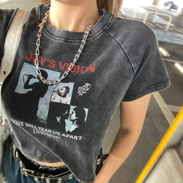 ブリーチ転写ショートTシャツ