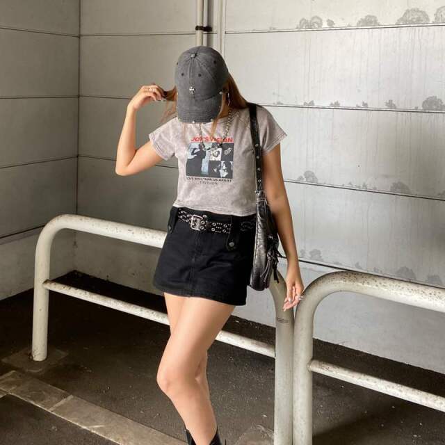 ブリーチ転写ショートTシャツ