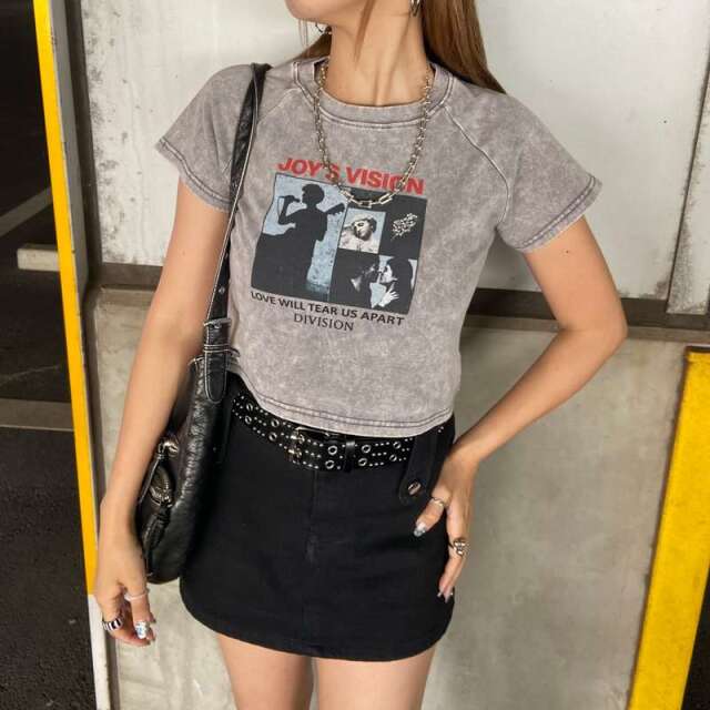 ブリーチ転写ショートTシャツ