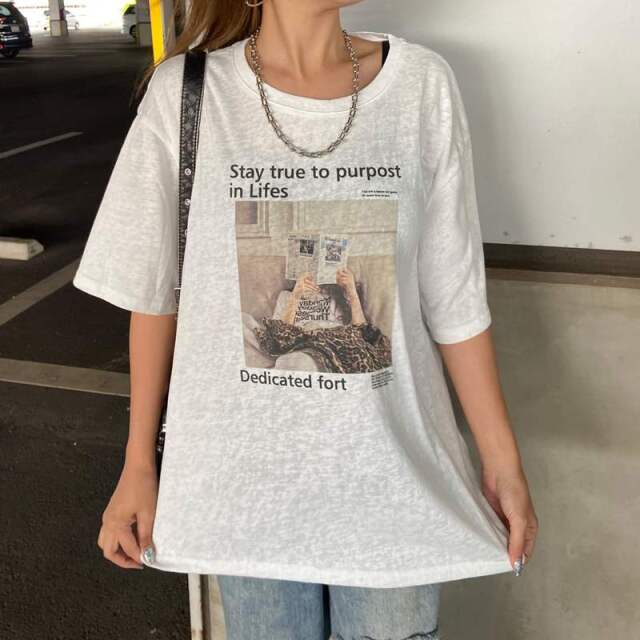 スラブロゴ転写ビッグTシャツ