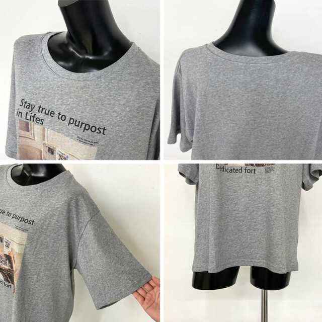 スラブロゴ転写ビッグTシャツ
