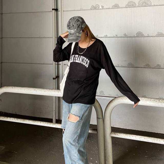 バックスピンドルスラブロンT