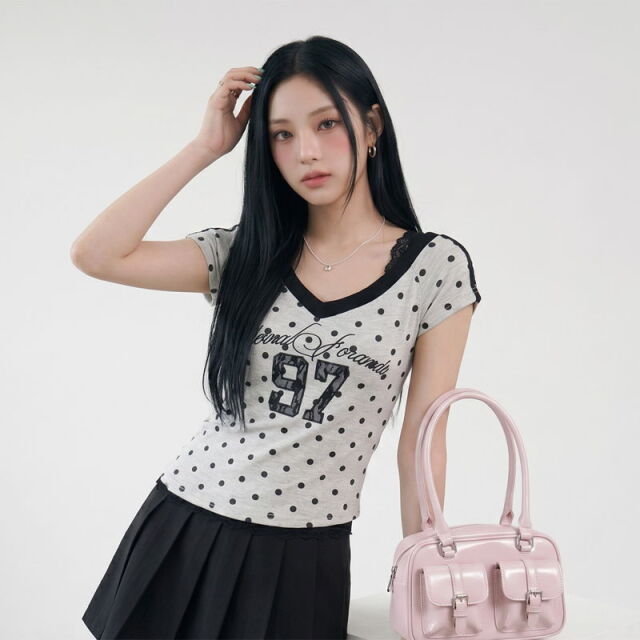 ドットナンバリングTシャツ