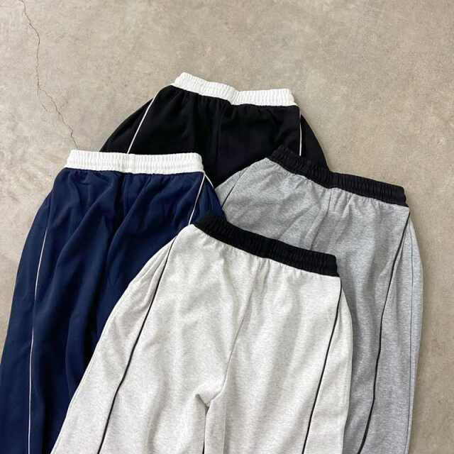 ラインカットパンツ