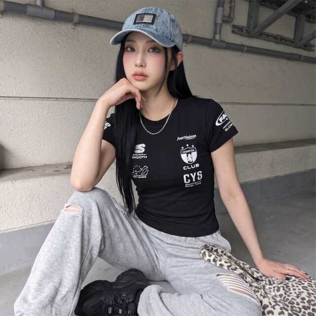 マルチモチーフチビTシャツ
