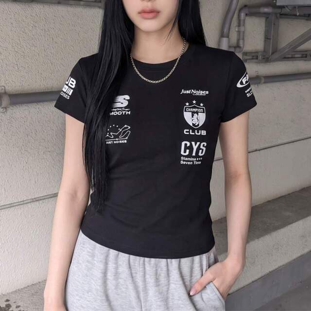 マルチモチーフチビTシャツ