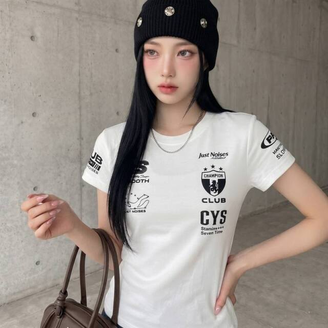 マルチモチーフチビTシャツ