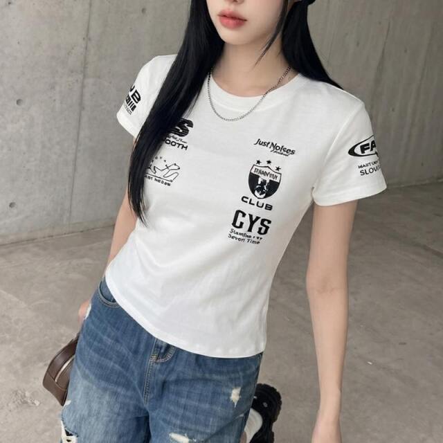 マルチモチーフチビTシャツ
