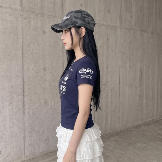 マルチモチーフチビTシャツ