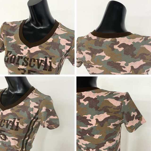 迷彩ナンバリングTシャツ