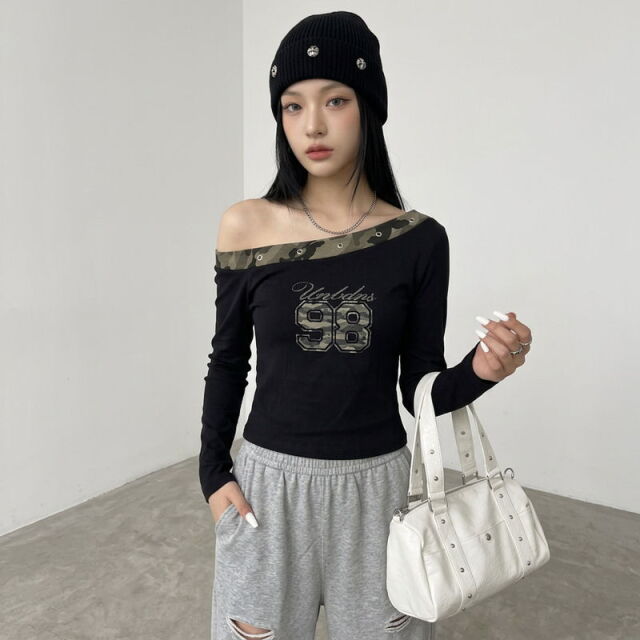 迷彩切替Tシャツ