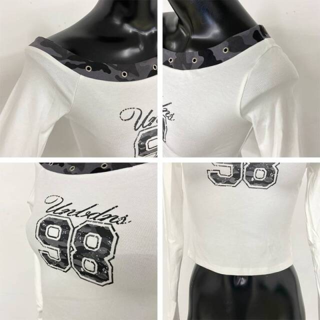 迷彩切替Tシャツ