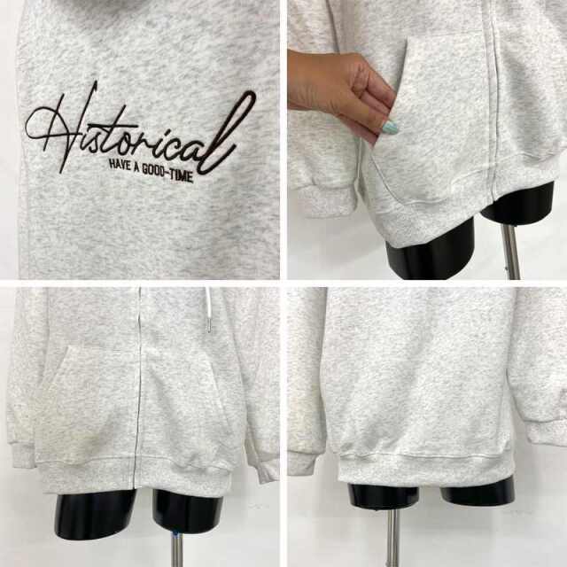 バックロゴビッグパーカー