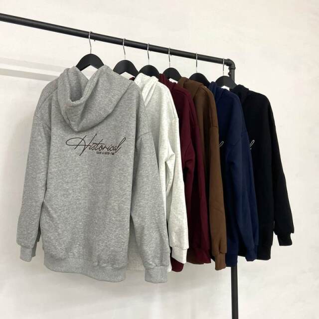 バックロゴビッグパーカー