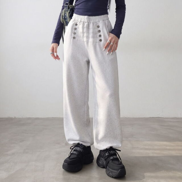 ナポレオンカットワイドパンツ