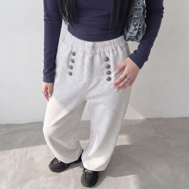 ナポレオンカットワイドパンツ