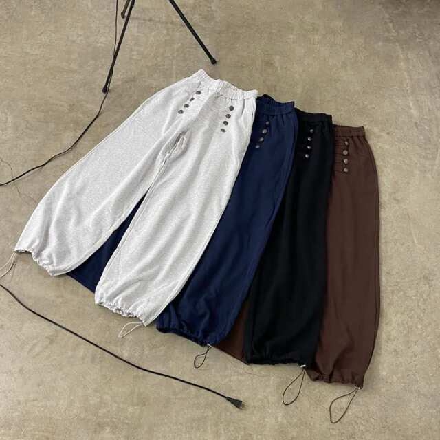 ナポレオンカットワイドパンツ
