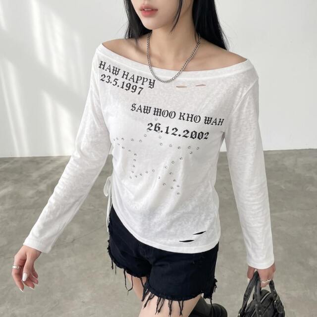 ハトメスターロゴトップス
