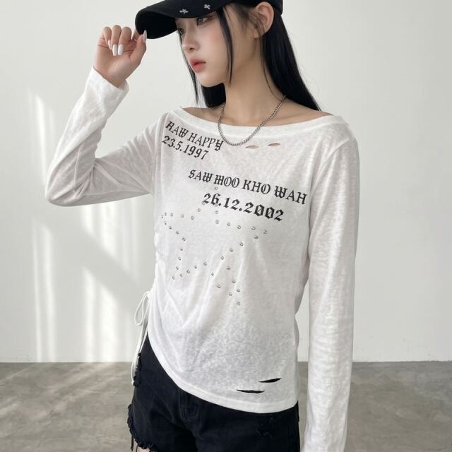 ハトメスターロゴトップス