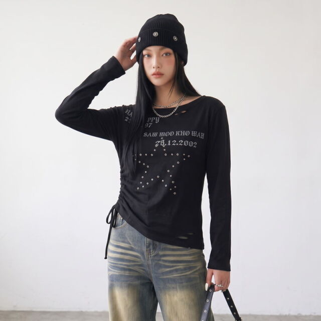 ハトメスターロゴトップス