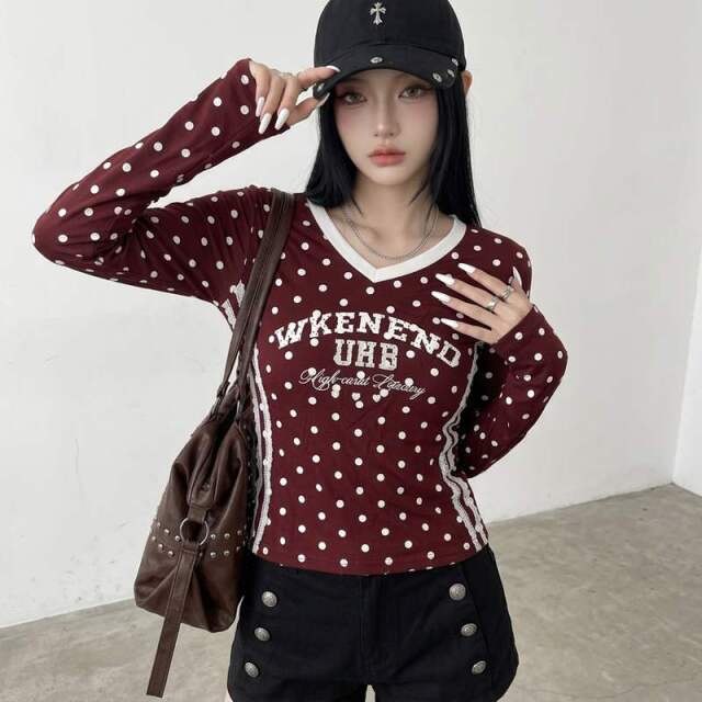 ドットレースラインTシャツ