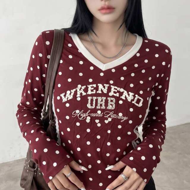 ドットレースラインTシャツ