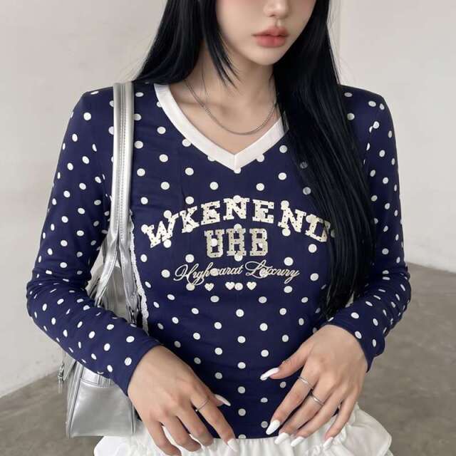 ドットレースラインTシャツ