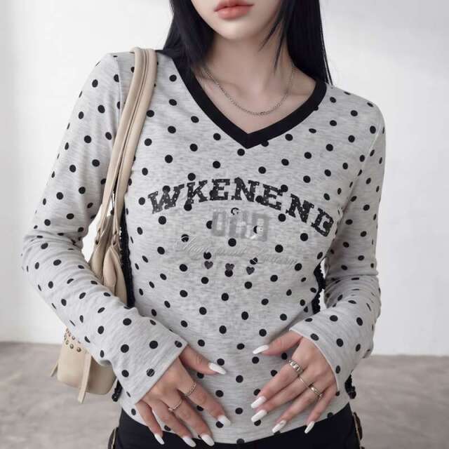 ドットレースラインTシャツ