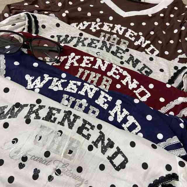 ドットレースラインTシャツ