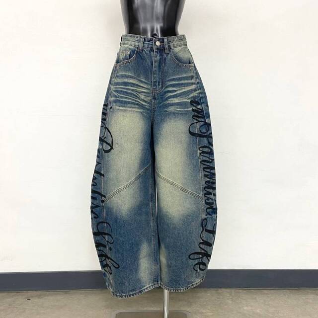 サイドロゴデニムパンツ