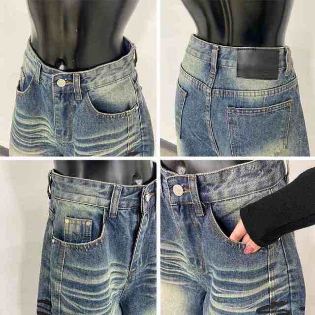 サイドロゴデニムパンツ