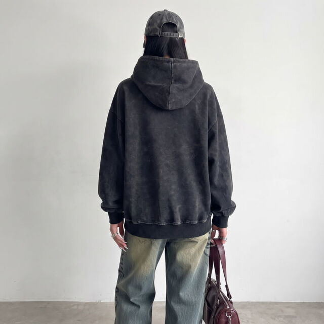 バタフライブリーチビッグパーカー