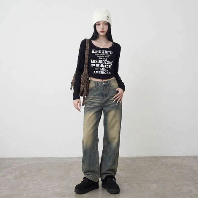 スタッズロゴTシャツ