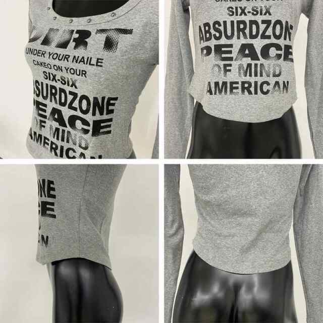 スタッズロゴTシャツ