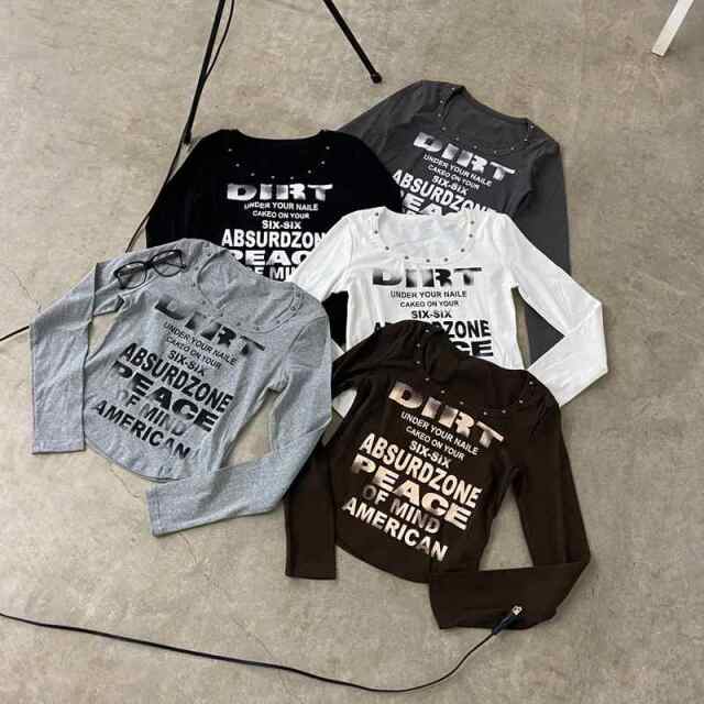 スタッズロゴTシャツ