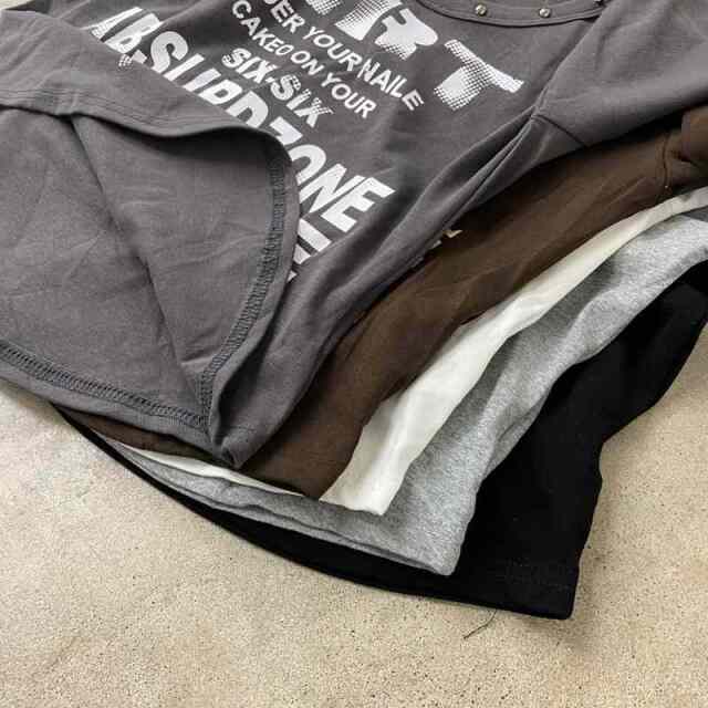 スタッズロゴTシャツ