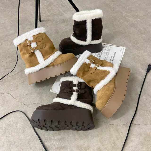 ムートンブーツ
