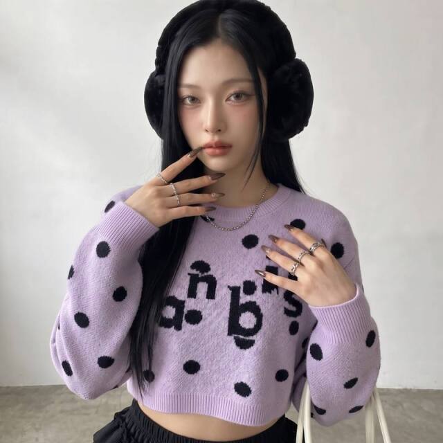 ドットロゴショートプルオーバー